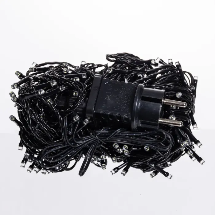 Гірлянда Нитка вулична 30 (м) 300 LED чорний провід Білий CF300L30MBW (CF300L30MBW) - изображение 5