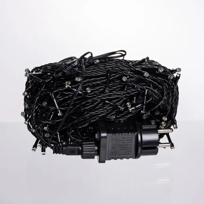 Гірлянда Нитка вулична 30 (м) 300 LED чорний провід Жовтий CF300L30MBY (CF300L30MBY) - изображение 4