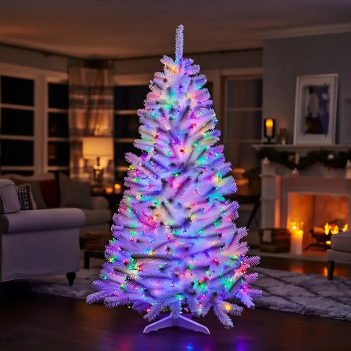 Гірлянда Різдвяна фея вулична 100 м 1000 LED білий провід Мультиколір CF1000L100MWML (CF1000L100MWML) - зображення 5