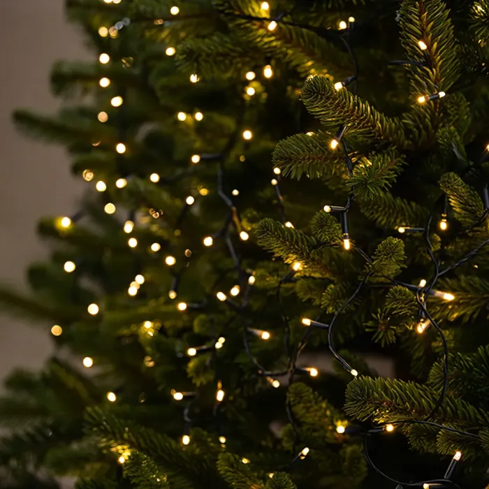 Гірлянда Різдвяна фея вулична 100 (м) 1000 LED чорний провід Жовтий CF1000L100MBY (CF1000L100MBY) - изображение 4
