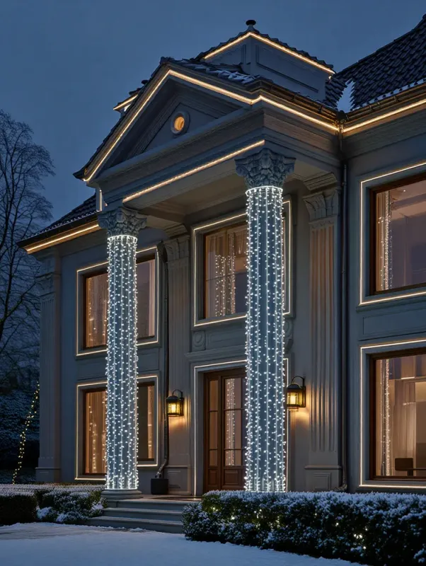 Гірлянда Різдвяна фея вулична 50 м 500 LED білий провід Білий CF500L50MWW (CF500L50MWW) - зображення 2