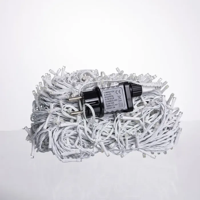 Гірлянда Різдвяна фея вулична 50 м 500 LED білий провід Білий CF500L50MWW (CF500L50MWW) - зображення 3
