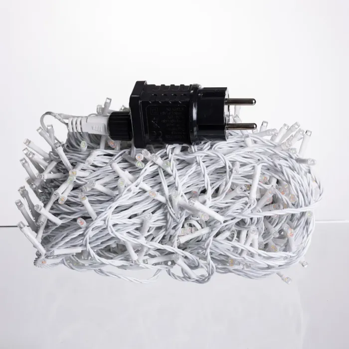 Гірлянда Різдвяна фея вулична 50 м 500 LED білий провід Мультиколір CF500L50MWML (CF500L50MWML) - изображение 5