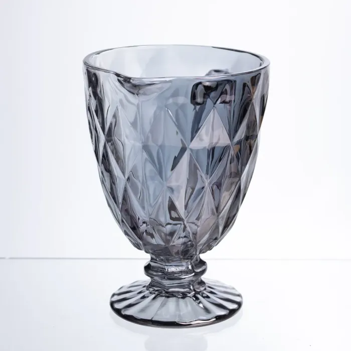 Глек для напоїв Fractal скляний 1 літр HP-19-267 глечик для лимонаду прозорий (HP-19-267) - зображення 3