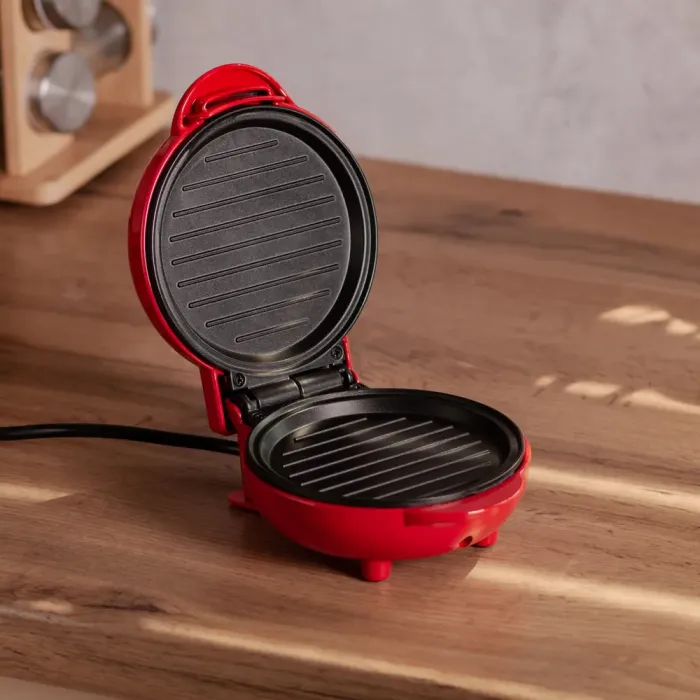 Гриль електричний настільний компактний  550 Вт з антипригарною поверхнею Sokany SK-BBQ-853 (SK-BBQ-853) - зображення 8