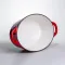 Гусятниця чавунна з емальованим покриттям 4 л, червоний Yiwu HP-FLG-18 RED (HP-FLG-18 RED)