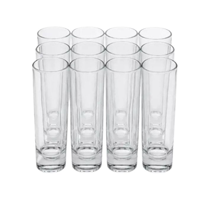 Набір чарок для міцних напоїв Conical Glass 12 штук по 65 мл HP-17-10 (HP-17-10) - изображение 1