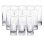 Набір стопок 12 шт по 80 мл скляні прозорі HP-19-136 (HP-19-136)