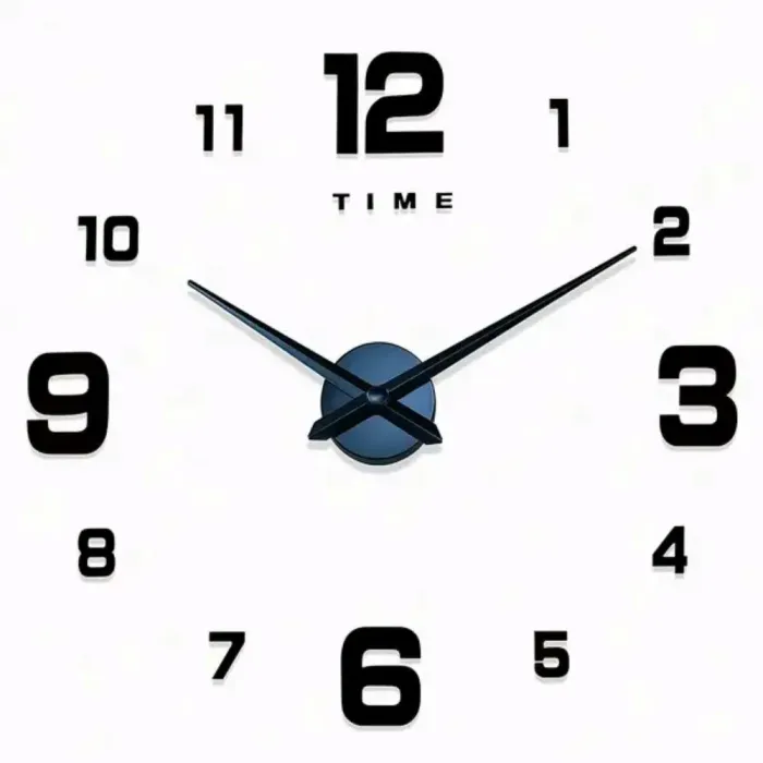 Годинник настінний діаметр 10 см круглий на кухню в стилі лофт HP-3Y-1B (HP-3Y-1B) - зображення 1