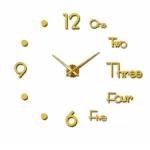 Годинник настінний діаметр 12 см круглий HP-3Y-4BE (HP-3Y-4BE)