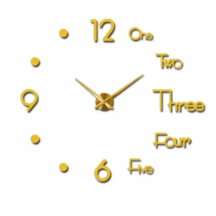 Годинник настінний діаметр 12 см круглий HP-3Y-4BE (HP-3Y-4BE) - зображення 1