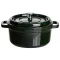 Кокотниця чавунна емальована 2,5 л, малахіт HP-FLG-9 green (HP-FLG-9 green)