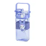 Детская бутылка для воды с трубочкой 500 мл.