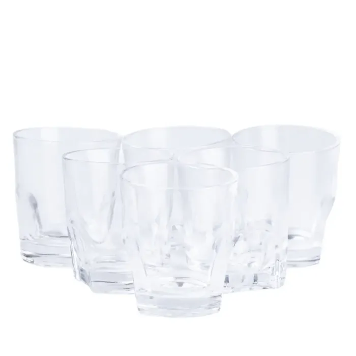 Стакан для воды и сока стеклянный прозрачный (HP555) - изображение 1