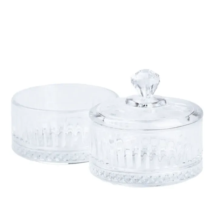 Банка для хранения сыпучих продуктов со стеклянной крышкой (HP589) - изображение 2