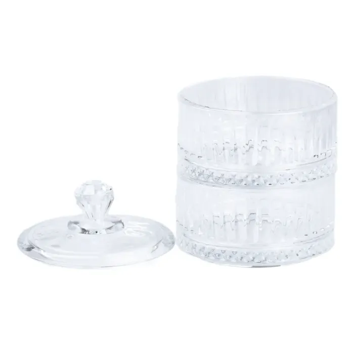 Банка для хранения сыпучих продуктов со стеклянной крышкой (HP589) - изображение 3