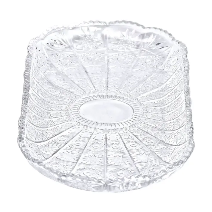 Сервірувальне блюдо для подачі закусок 33.5х15х2 см скляне овальне HP-YH-25 (HP-YH-25) - изображение 5