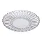 Сервірувальне блюдо Ø 28 см прозоре кругле для дому та кафе HP-YH-32 (HP-YH-32)