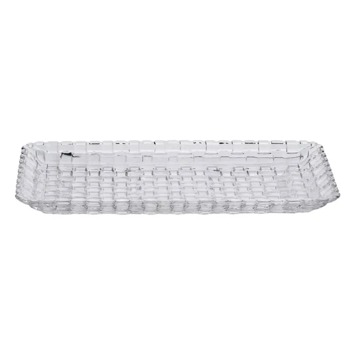 Блюдо для закусок скляне 25*12,5*1,5 см прямокутне HP-YH-33 (HP-YH-33) - изображение 1