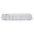 Блюдо для закусок скляне 25*12,5*1,5 см прямокутне HP-YH-33 (HP-YH-33)