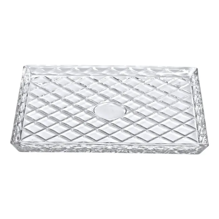 Блюдо для закусок Lirmartur скляне 24,5*20,5*2 см HP-YH-39 (HP-YH-39) - изображение 5