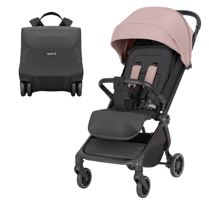 Прогулянкова коляска CARRELLO Atom S CRL-5526 Blossom Pink /1/ - зображення 1
