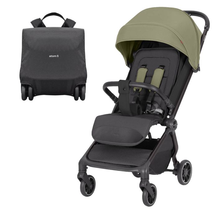 Прогулянкова коляска CARRELLO Atom S CRL-5526 Antique Green /1/ - зображення 1