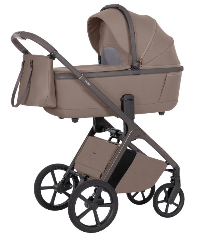 Коляска універсальна CARRELLO Vector CRL-6552 2в1 Cashmere Beige /1/ - зображення 1