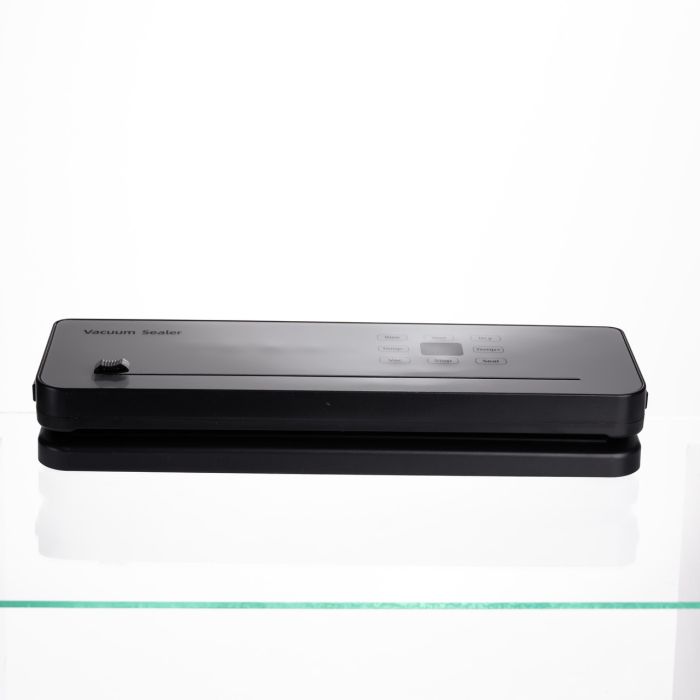 Вакууматор побутовий сенсорний для сухих і вологих продуктів 120 Вт із вбудованим різаком пакувальник вакуумний Сріблястий HP-11-29G (HP-11-29G) - зображення 8