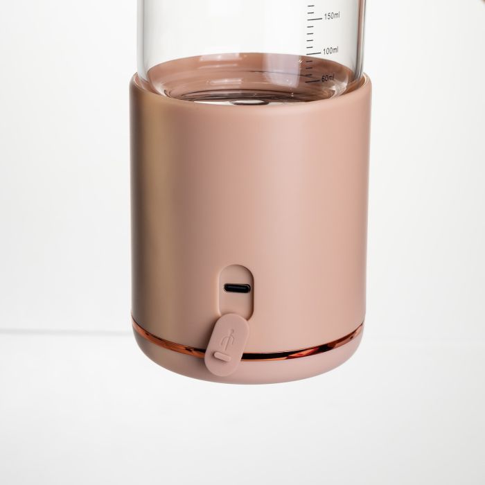 Пляшка з підігрівом для дитячого харчування та напоїв 300 мл з акумулятором підігрівач термос для дитячого харчування Рожевий HW01P (HW01P) - зображення 3