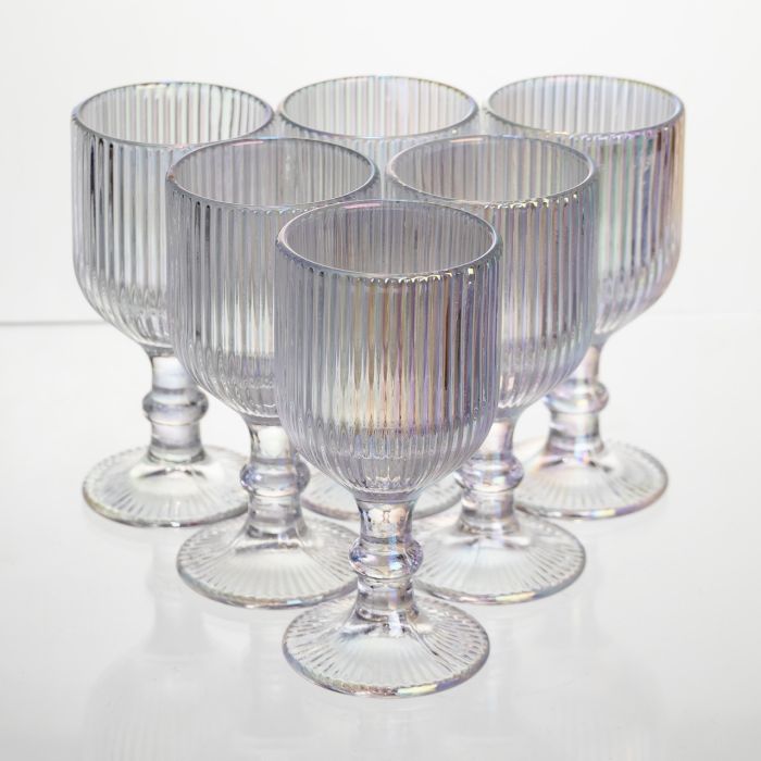 Набір чарок на ніжці 6 штук 50 мл для міцних напоїв Yiwu HP-19-203 (HP-19-203) - зображення 1