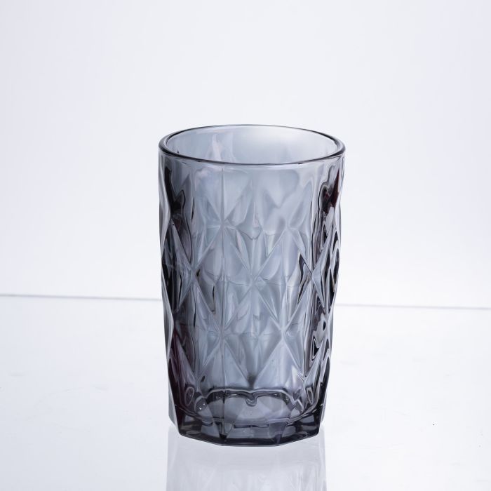 Набір склянок Fractal 6 штук по 300 мл HP-19-270 прозорий стакани для напоїв газованки лимонаду (HP-19-270) - зображення 2