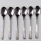 Набір чайних ложок 6 штук із нержавіючої сталі 14.5 см ложки чайні посуд нержавійка десерт кава (HP-16978-03)