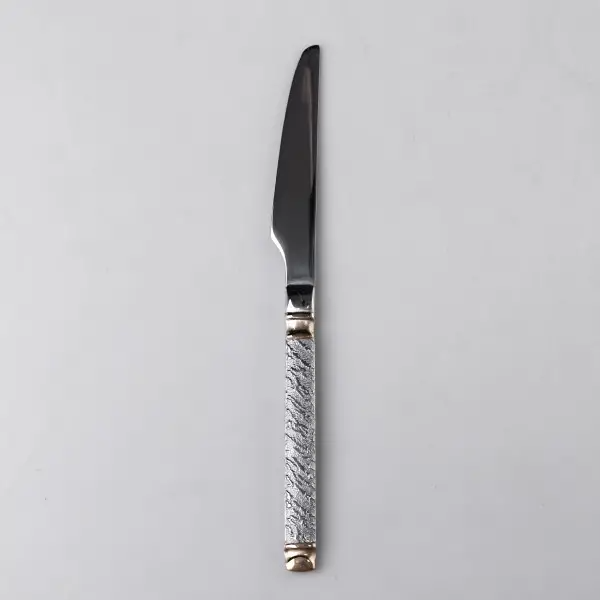 Набір столових ножів 6 штук із нержавіючої сталі 23 см ножі столові прилади сервіровка HP-16978-04 (HP-16978-04) - зображення 4