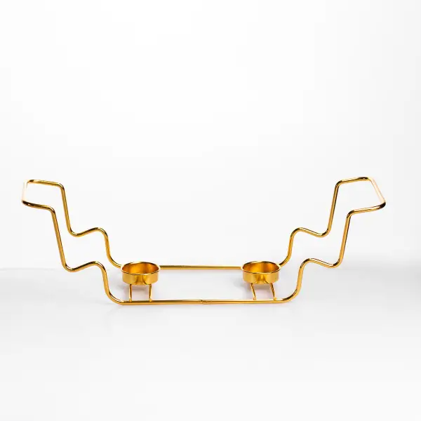 Мармітниця прямокутна 2 л на підставці з підігрівом 40х22.5х15.5 см ML-874-15 (ML-874-15) - зображення 5