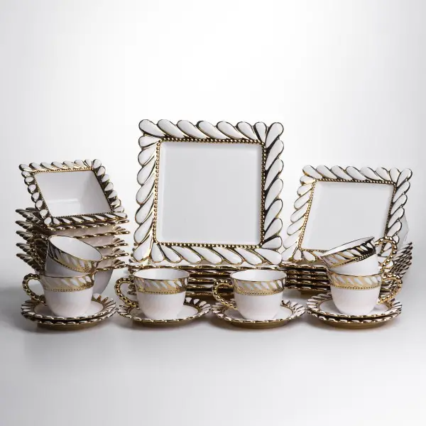 Сервіз порцеляновий Tiffany 24 предмети на 6 персон XZ-24PCS (XZ-24PCS) - зображення 7