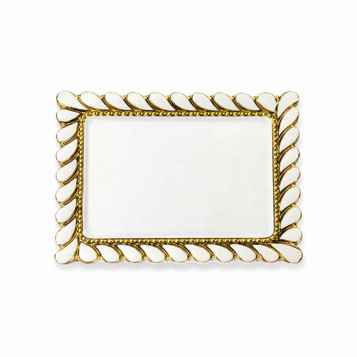 Порцелянове блюдо 35х23 см прямокутне сервірувальне ML2025 (ML2025) - зображення 1