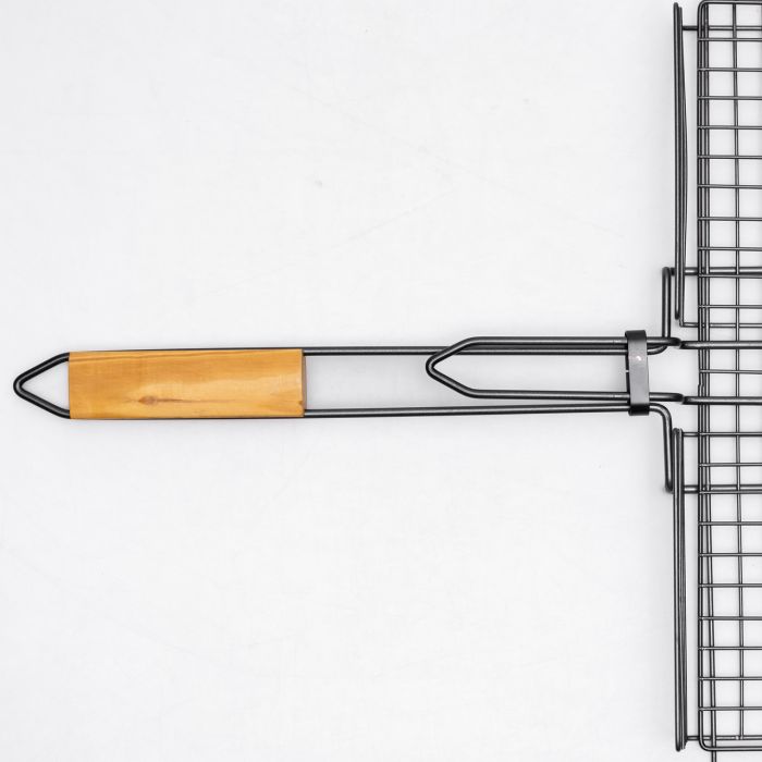 Решітка для грилю та барбекю глибока 38х26 см BQ-10 (BQ-10) - зображення 4