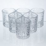 Набір чарок для віскі Shot glass 6 штук по 75 мл HP-17-34 (HP-17-34)