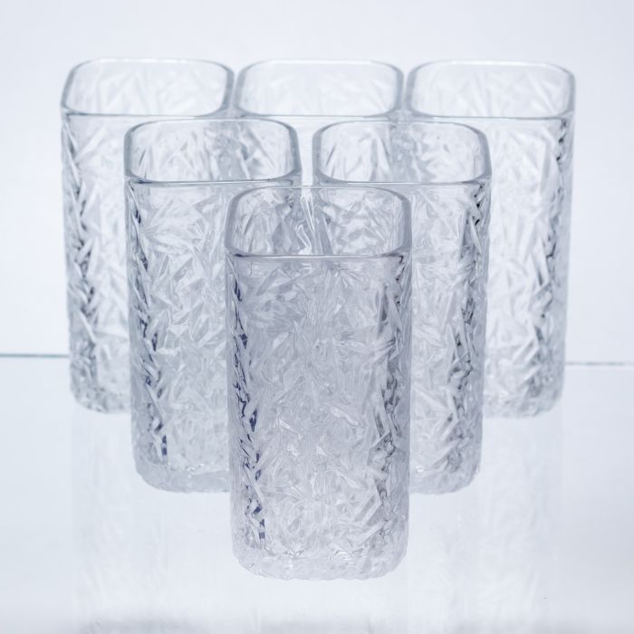 Набір склянок для напоїв Matrix Glass 6 штук по 245 мл HP-17-46 (HP-17-46) - зображення 1