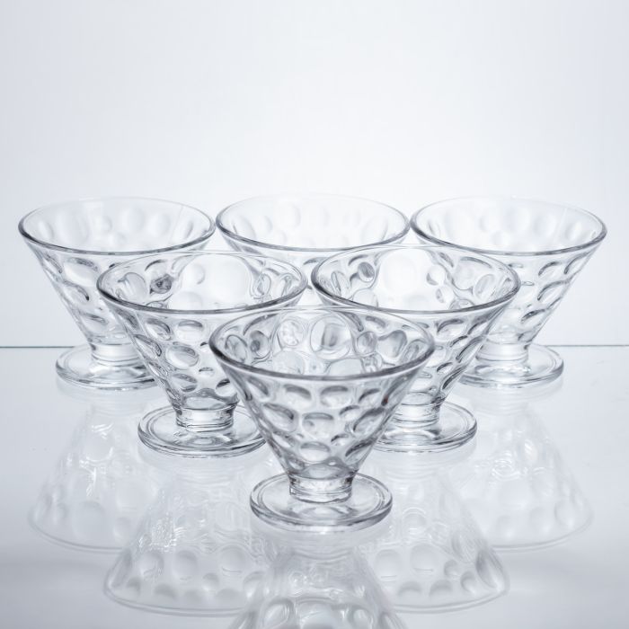 Набір креманок на ніжці Dessert Bowl 6 штук по 180 мл HP-17-53 (HP-17-53) - зображення 1