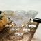 Набір келихів для мартіні Martini Glass 6 штук по 215 мл коктейльні HP-17-56 (HP-17-56)