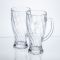 Набір кухлів для пива Glass Mug скляних 2 штуки по 420 мл HP-17-59 (HP-17-59)