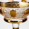 Ваза для фруктів скляна Bohemia Gold 26 см Yiwu HP-34-137 (HP-34-137)