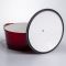 Каструля чавунна емальована 5 л, червоний Yiwu HP-FLG-2 RED (HP-FLG-2 RED)