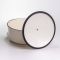 Каструля чавунна емальована 5 л, бежевий Yiwu HP-FLG-2 WHITE (HP-FLG-2 WHITE)