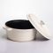 Кокотниця чавунна емальована 6 л, бежевий Yiwu HP-FLG-6 WHITE (HP-FLG-6 WHITE)