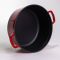 Кокотниця чавунна емальована 6 л, червоний Yiwu HP-FLG-6 RED (HP-FLG-6 RED)