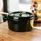 Кокотниця чавунна емальована 4 л, малахіт Yiwu HP-FLG-10 green (HP-FLG-10 green)
