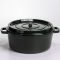 Кокотниця чавунна емальована 6 л, малахіт Yiwu HP-FLG-13 green (HP-FLG-13 green)